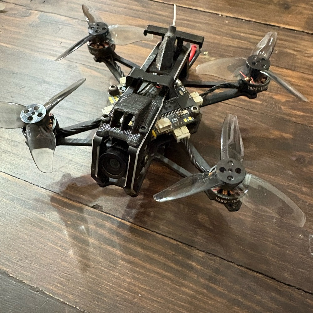 FPV Drone with Camera - Black